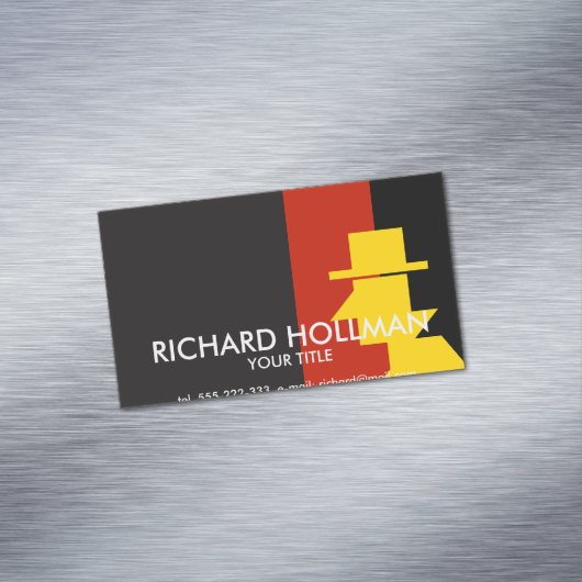 Spy Magnetische Visitenkarte (Beispiel)