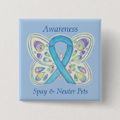 Spy/Neuter Pets Butterfly Butterfly Button (Vorderseite)