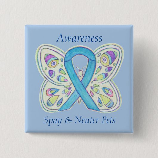 Spy/Neuter Pets Butterfly Butterfly Button (Vorderseite)
