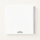 Spy-Notebook von Squirally - Spy-Equipment-Edition Notizblock (Rückseite)