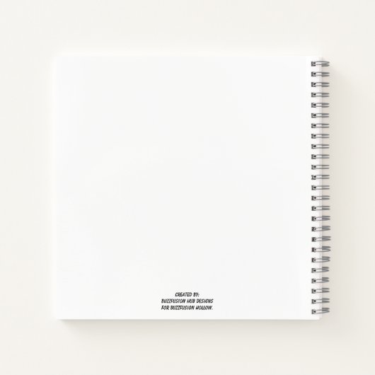 Spy-Notebook von Squirally - Spy-Equipment-Edition Notizblock (Rückseite)