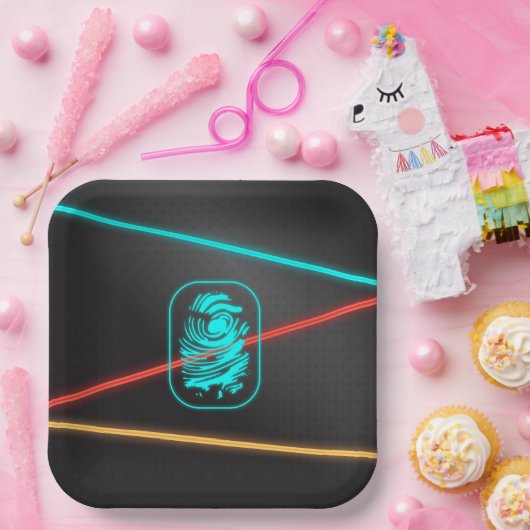 Spy-Party-Laser-Teller Pappteller (Party)