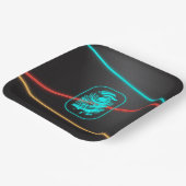 Spy-Party-Laser-Teller Pappteller (Gewinkelt)