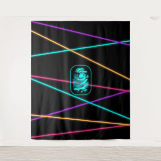 Spy-Party-Laser Wandteppich