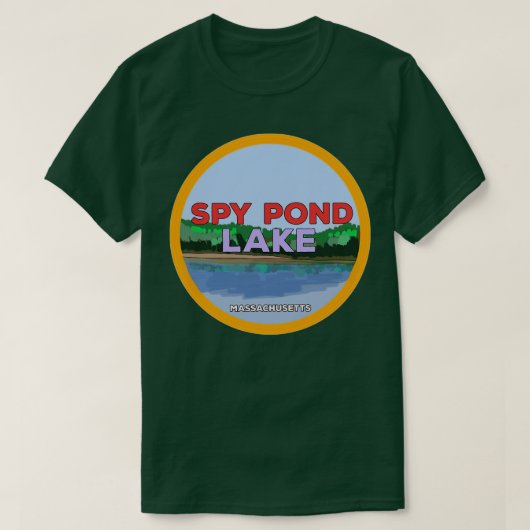 Spy Pond Massachusetts T-Shirt (Design vorne)