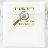 Spy Secret Agent Stickers (Tasche)