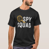 Spy Squad Detection Secret Agent T-Shirt (Vorderseite)