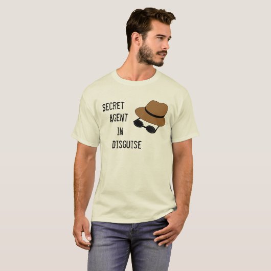 Spy T Shirt für Wannabe Spionage (Vorne ganz)