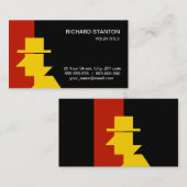 Spy Visitenkarte (Vorne/Hinten)