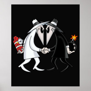 Spy Vs Spy ColorName Poster