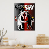 Spy vs Spy in Action Poster (Küche)