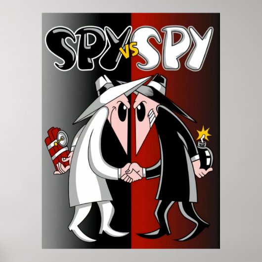 Spy vs Spy in Action Poster (Vorne)