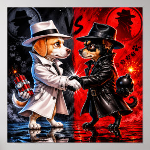 "Spy vs. Spy" Poster