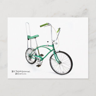Spyder 5 Speed Bicycle Postcard Postkarte