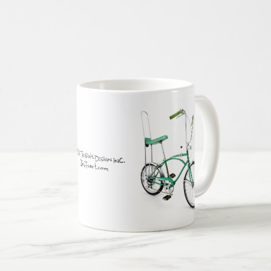 Spyder Muskel-Fahrrad-Tasse Kaffeetasse (VorderseiteRechts)