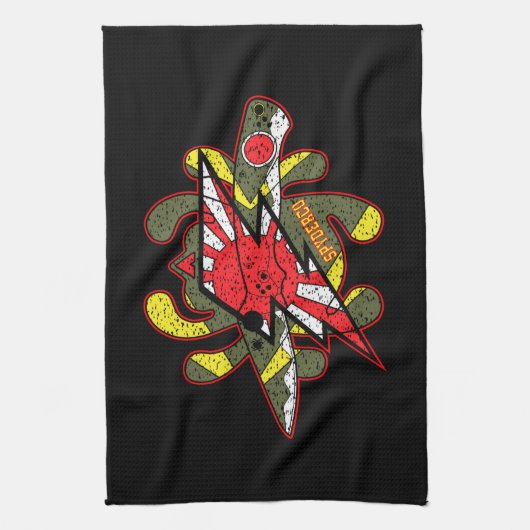 Spyderco Knives Kamikaze Zero Golf Towel Geschirrtuch (Vertikal)