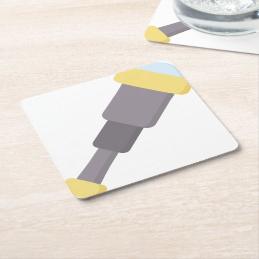 Spyglass Rechteckiger Pappuntersetzer (angewinkelt)