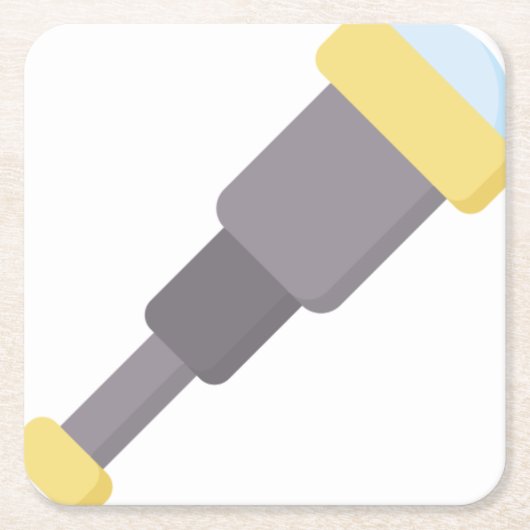 Spyglass Rechteckiger Pappuntersetzer (Vorderseite)