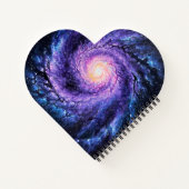 Spyralgalaxie Notizblock (Rückseite)