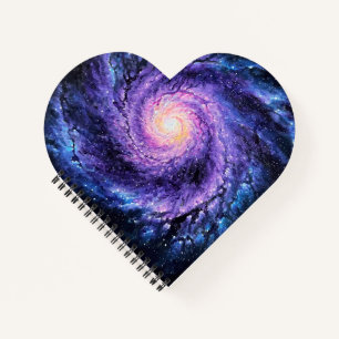 Spyralgalaxie Notizblock