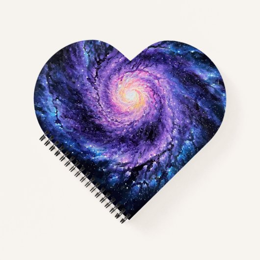 Spyralgalaxie Notizblock (Vorderseite)