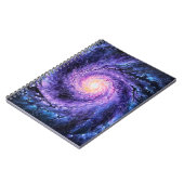 Spyralgalaxie Notizblock (Linke Seite)