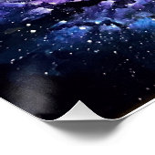 Spyralgalaxie Poster (Ecke)