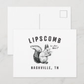 Sq Postkarte (Vorne/Hinten)