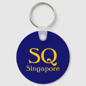 SQ, Singapur Schlüsselanhänger (Vorderseite)