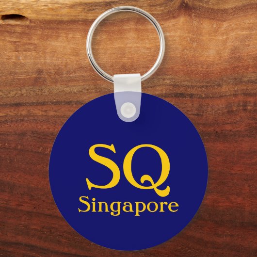 SQ, Singapur Schlüsselanhänger (Vorderseite)