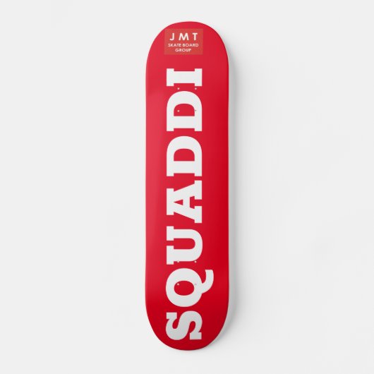 SQAUDDI Skateboard (Vorderseite)