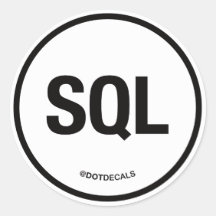 SQL-Aufkleber