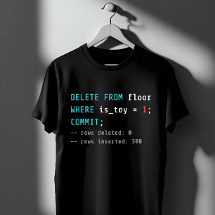 SQL DELETE FROM Boden Codierwitz T-Shirt