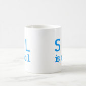 SQL is cool Kaffeetasse (Mittel)