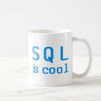 SQL is cool Kaffeetasse
