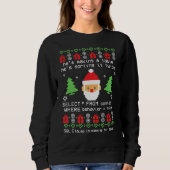 SQL-Klausel kommt zu städtischem Weihnachtsangebot Sweatshirt (Vorderseite)