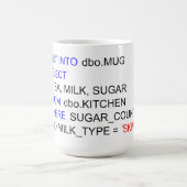 SQL-PROGRAMMIERTELEFON-TASSE KAFFEETASSE (Mittel)