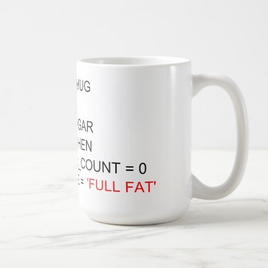 SQL-PROGRAMMIERUNGStee-TASSE Kaffeetasse (Rechts)