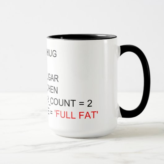 SQL-PROGRAMMIERUNGStee-TASSE Tasse (Rechts)