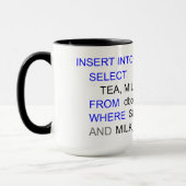 SQL-PROGRAMMIERUNGStee-TASSE Tasse (Links)