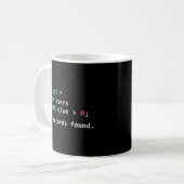 SQL Query SQL Database Admin Programmer Kaffeetasse (Vorderseite Links)