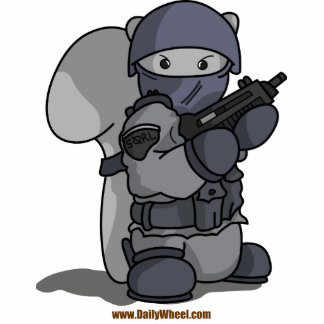 SQRL Agent-Foto-Skulptur Freistehende Fotoskulptur