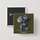 SQRL Agent-Knopf Button (Vorne & Hinten)