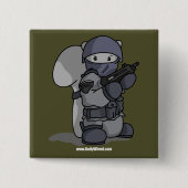 SQRL Agent-Knopf Button (Vorderseite)