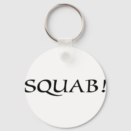 SQUAB! SCHLÜSSELANHÄNGER (Vorderseite)