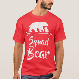 Squad Bear Matching Family Christmas Costume T-Shirt