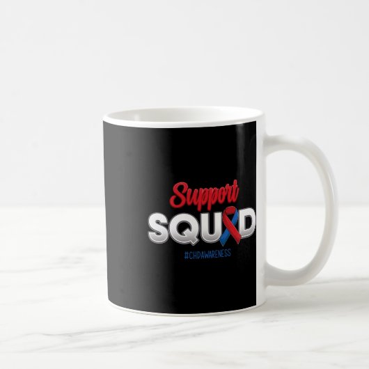 Squad Chd Bewusstsein kongenitale Herzerkrankung M Kaffeetasse (Rechts)