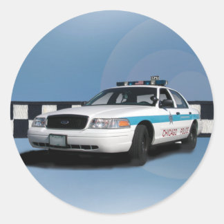 Squad Checkerband Blue Stickers