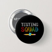 Squad Costume Test Day Teacher Student Button (Vorne & Hinten)