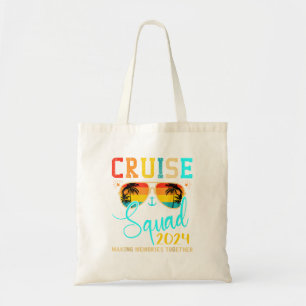 Squad Crew Cruise 2024 Sommerferien Matching Fa Tragetasche